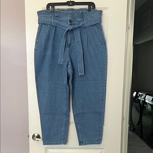 Who What Wear High Rise Blue Jeans